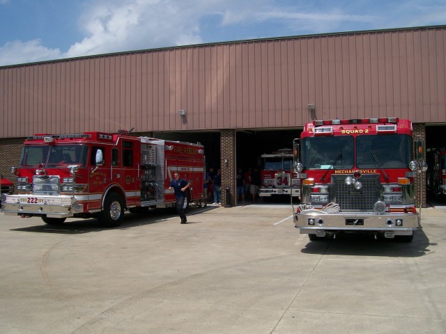 Rescue Engine 222, Engine 34-5 and Rescue Squad 2 